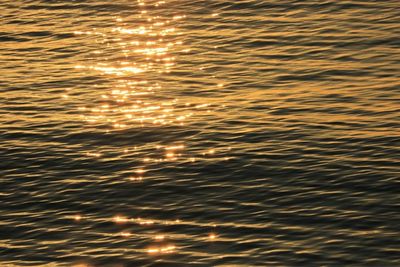 Reflection of sky in water