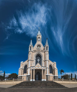 Low angle view of cathedral against sky