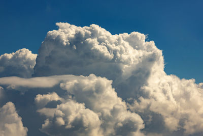 Low angle view of clouds in sky