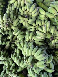 Full frame shot of fruits for sale in market