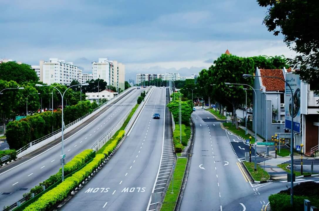 VIEW OF CITY STREET