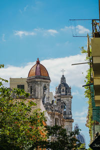 View of temple building against sky