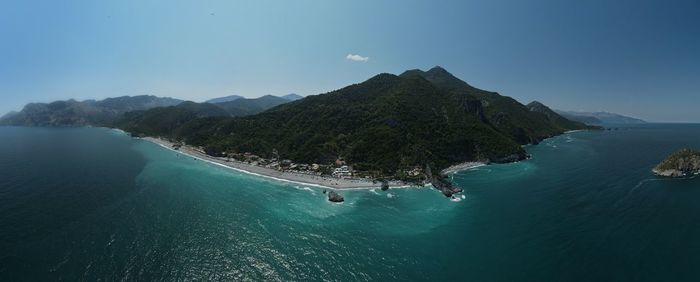 Chiliadou beach, evia, greece 