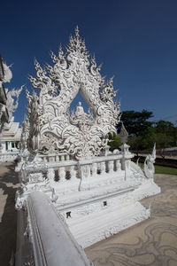 Low angle view of a temple