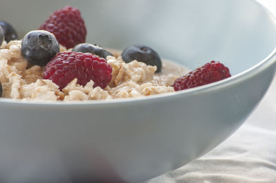 Close-up of breakfast in bowl