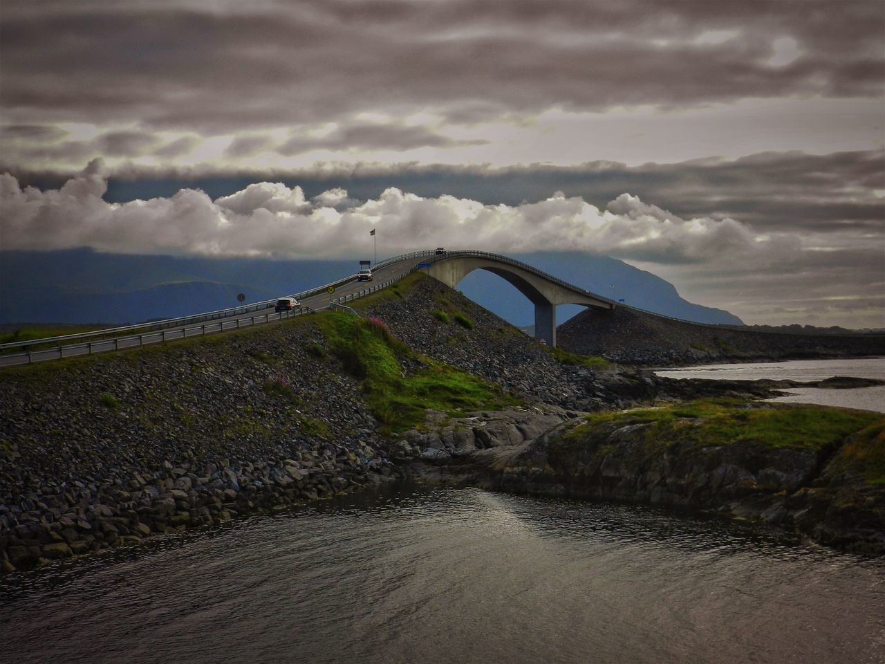 SCENIC VIEW OF BRIDGE AGAINST SKY