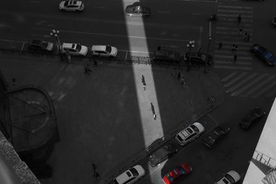 Parking lot in parking lot