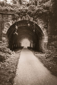 View of tunnel