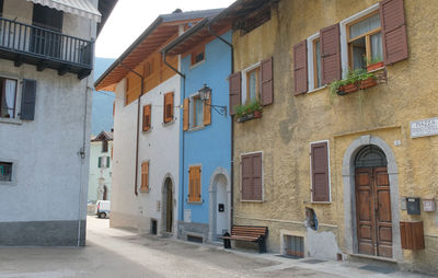 View of residential buildings