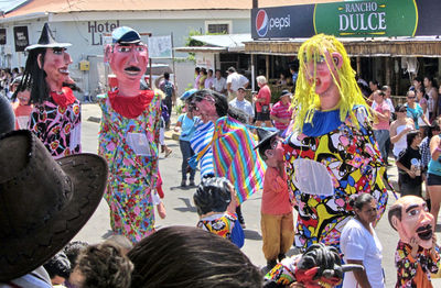 Group of people at the market