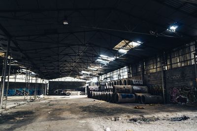 Abandoned interior