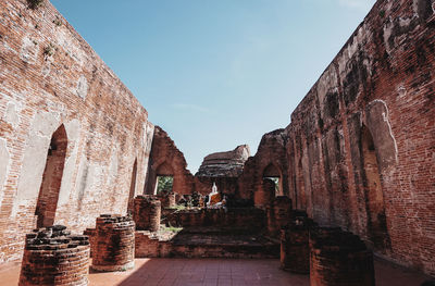 Panoramic view of historic building against sky