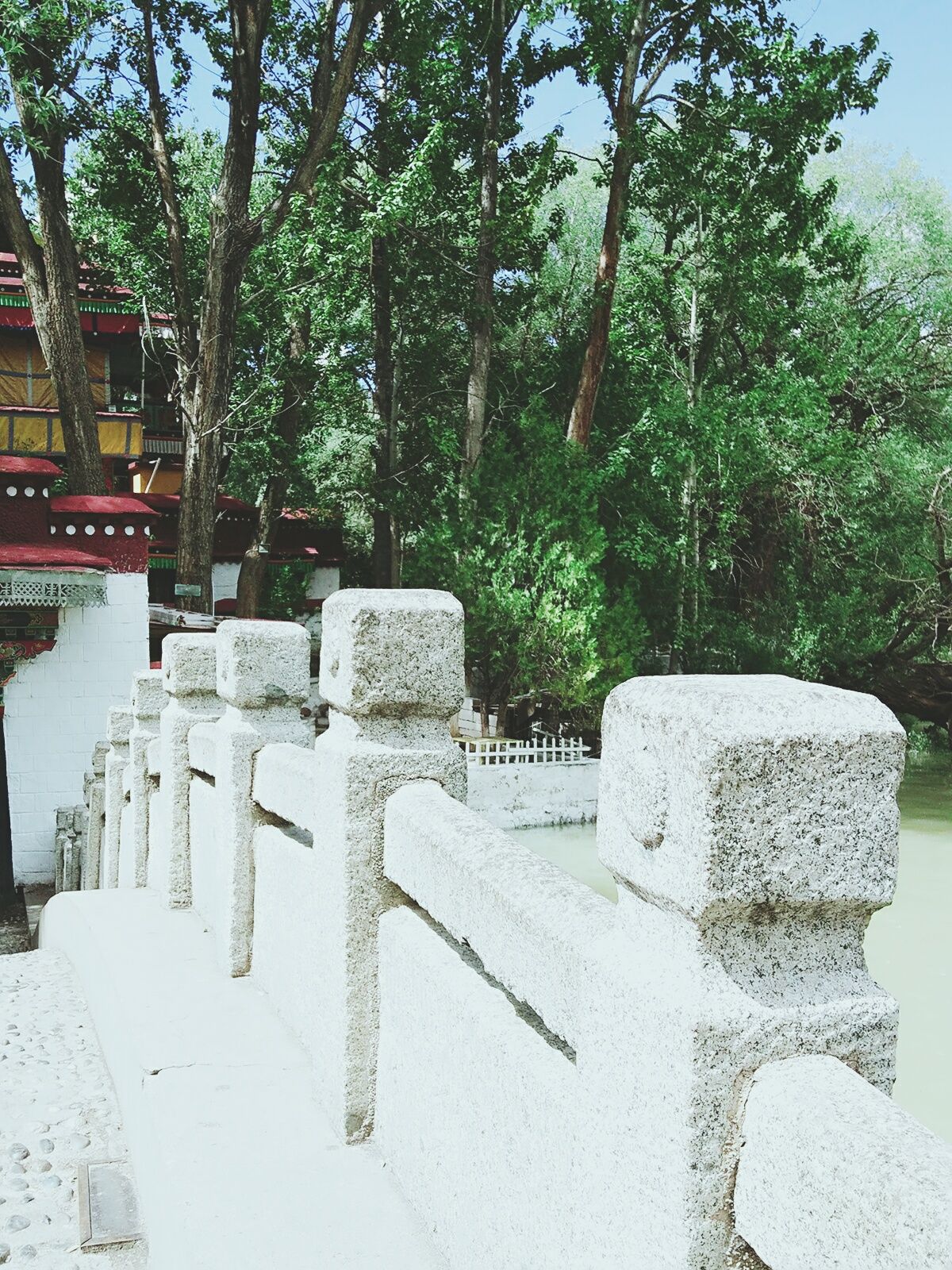 Potala palace and surroundings