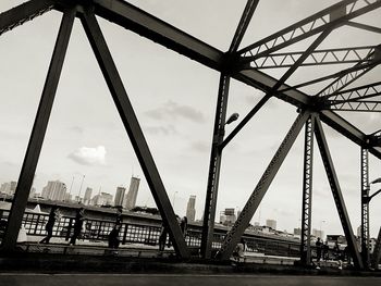 Low angle view of bridge