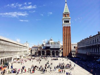 People at st mark square