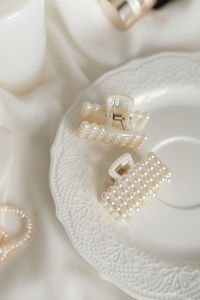Close-up of hair accessories 