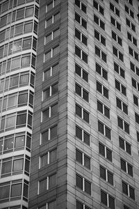 Full frame shot of modern building in city