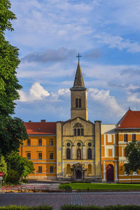 Exterior of building against sky