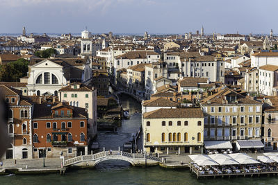 View of buildings in city