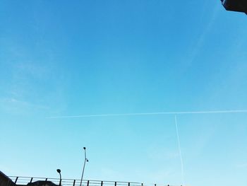 Low angle view of tree against blue sky