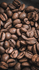 Full frame shot of coffee beans