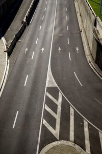 Roadway in barcelona