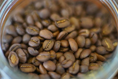 Close-up of coffee beans