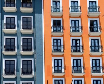 Full frame shot of residential building