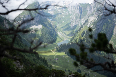 Scenic view of mountains