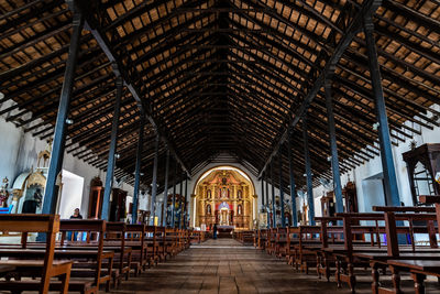 Interior of cathedral