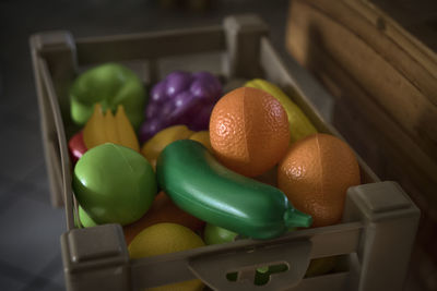 Close-up of multi colored fruits