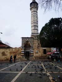 View of historical building against sky