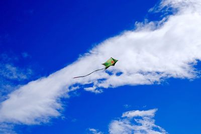 Low angle view of cloudy sky