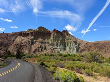 Panoramic view of landscape against sky