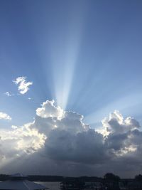 Low angle view of sky