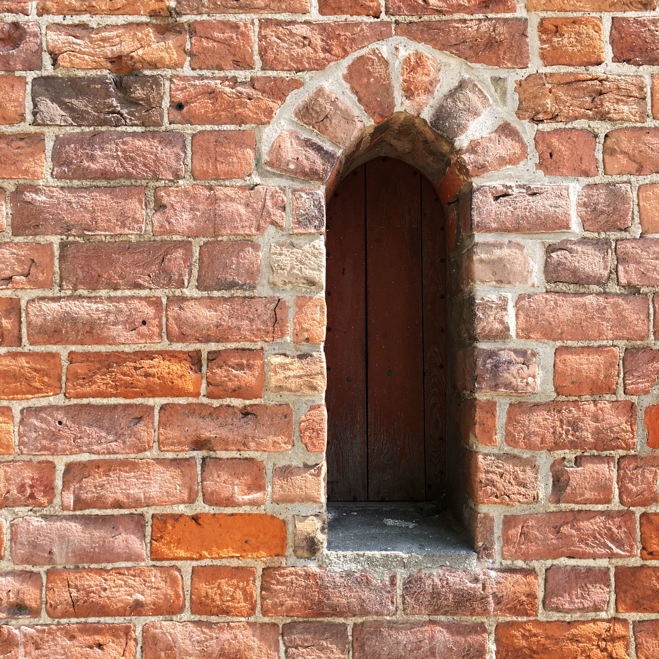 DOOR OF BRICK WALL