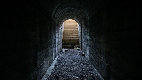 Corridor of old building