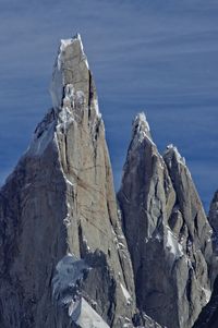 First a long trek to reach a vantage point .. then you will see thei majestic mountain

