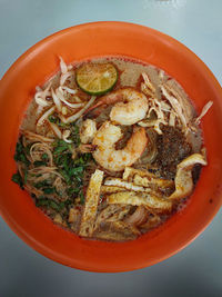 Close-up of food in bowl