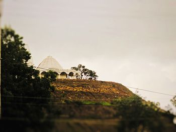 Low angle view of built structure