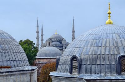 Sultan ahmed mosque seen from hagia sophia