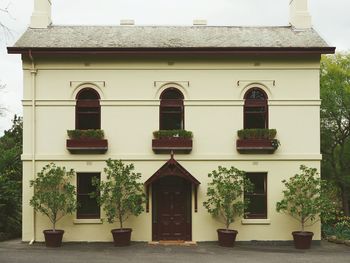 Facade of house