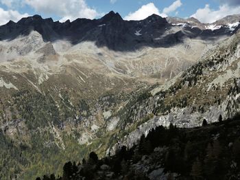 Panoramic view of a valley