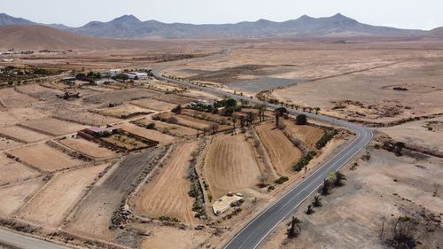 High angle view of landscape