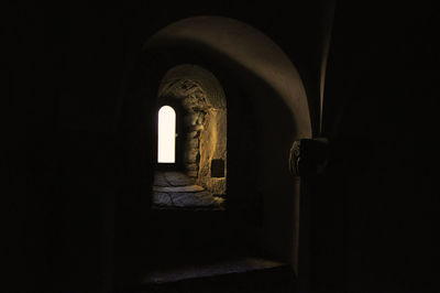 Corridor of historic building