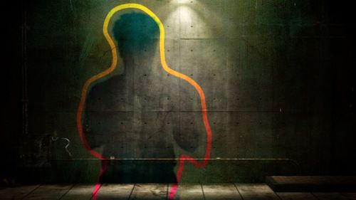 Light painting on wall