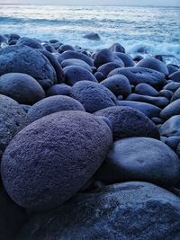 Stones in sea