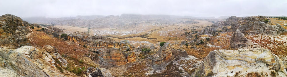 Isalo national park landscape, madagascar