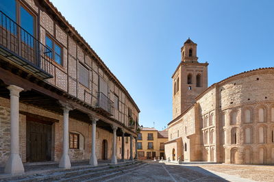 View of historical building against clear sky