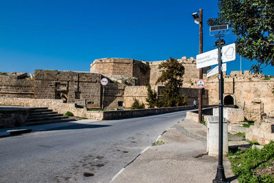 Old ruins against sky